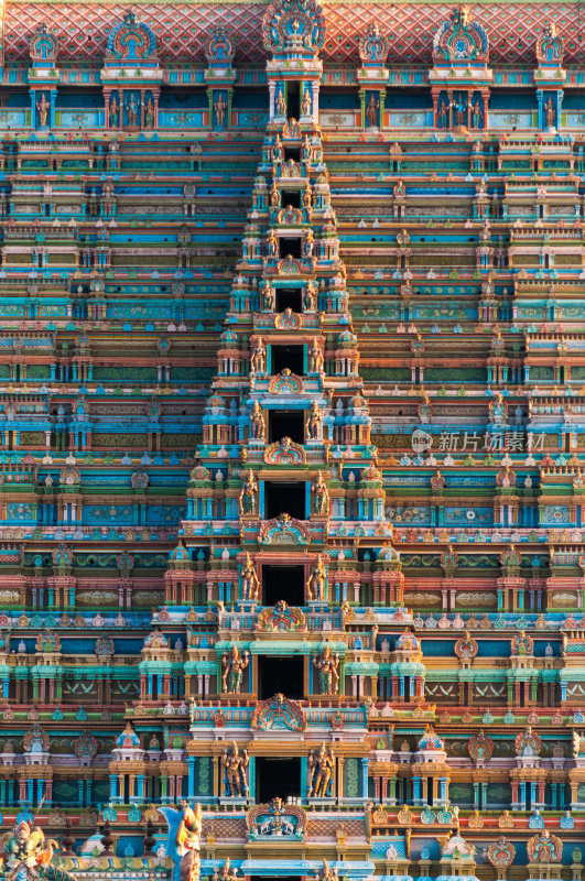 Sri Ranganathaswamy寺庙，泰米尔纳德邦，印度